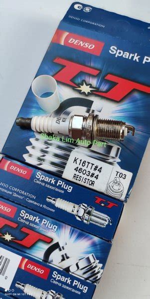 Jual Spark Plug DENSO K16TT Busi Twin Tip Toyota Great Corolla All New