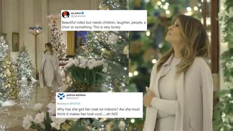 Trump news: Melania reveals the White House Christmas decorations ...