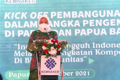 Wapres Resmikan Pembangunan Blk Komunitas Di Papua Dan Papua Barat