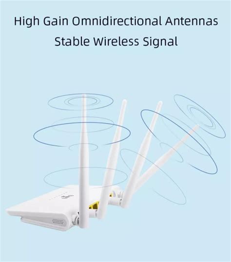 4 Antenna Sim Card Wifi Router For Tpg All Telco Sim Card Computers