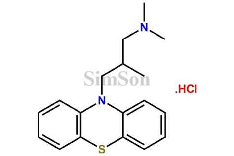 10 3 Dimethylamino 2 Methylpropyl Phenothiazine Hydrochloride CAS No