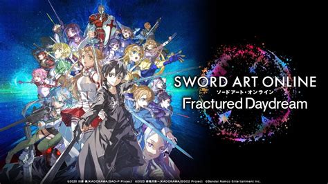 Bandai Ci Invita Allopen Network Test Di Sword Art Online Fractured