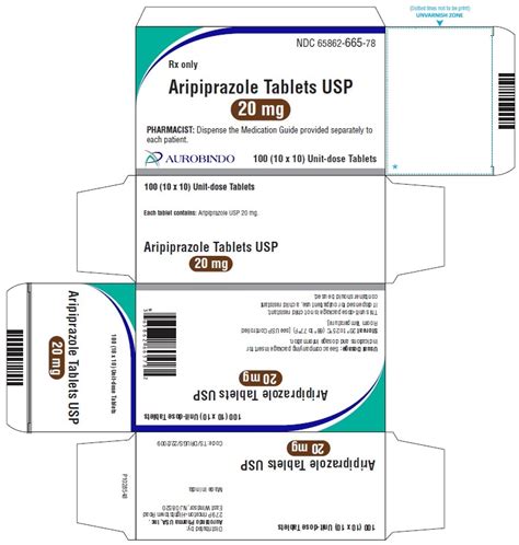 Dailymed Aripiprazole Aripiprazole Tablet