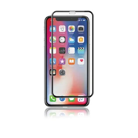 Panzer iPhone XS Max Curved skærmbeskytter sort Power dk