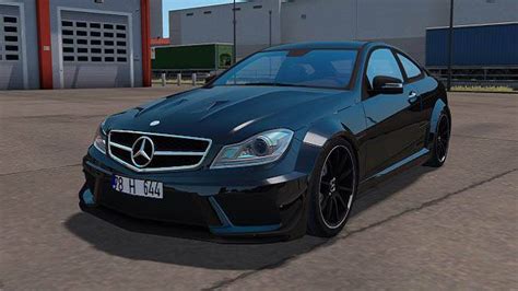 Мод Mercedes Benz C63 AMG для ATS и ETS 2 1 45 x