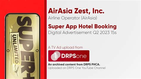 Airasia Super App Hotel Booking Digital Ad Q2 2023 15s Philippines