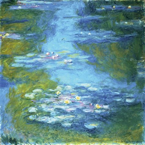 Tableau sur toile Claude Monet Nymphéas