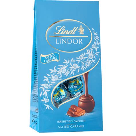 Lindt Lindt Lindor Salted Caramel Praliner Slik Snacks