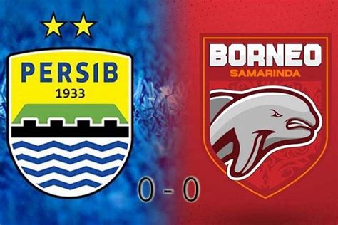 Sedang Berlangsung Persib Bandung Vs Borneo Fc Bruno Cantanhede Dan