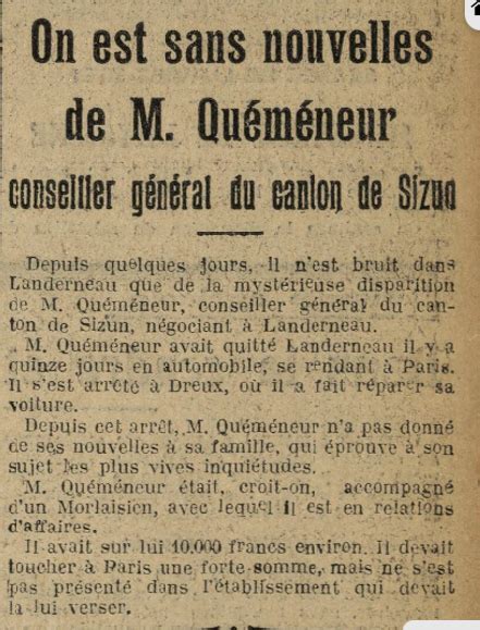 Affaire Seznec Archives Investigation Affaire Seznec 25 Mai 1923