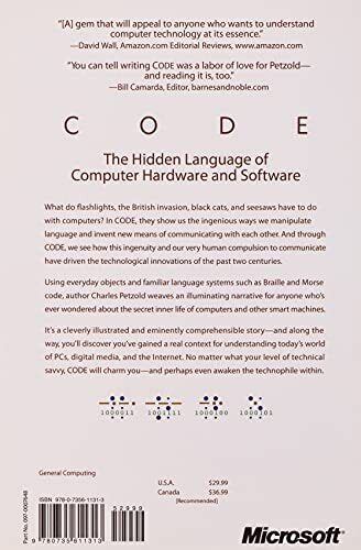 Code The Hidden Language Of Computer Hardware And Software EBay