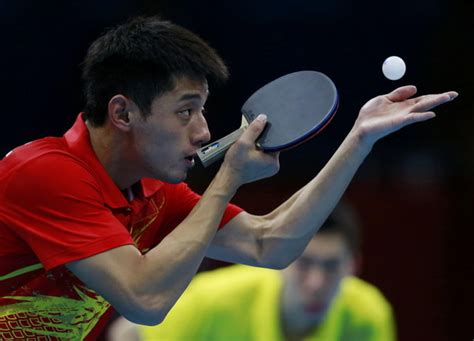 Top seed Zhang makes semis at Olympic table tennis[1]