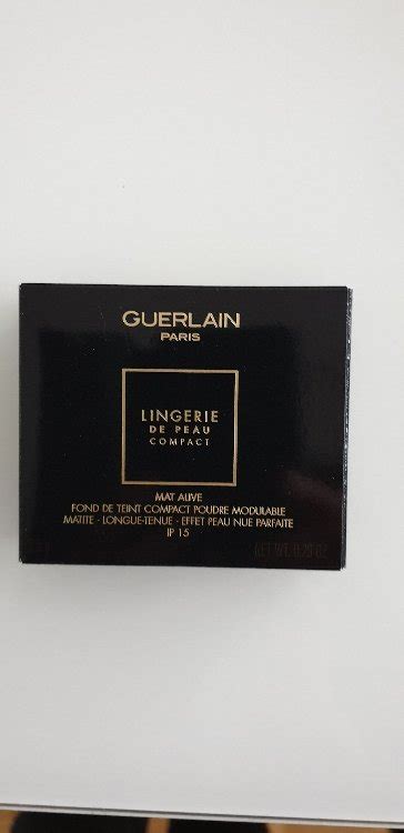 Guerlain Lingerie De Peau Compact Mat Alive Recharge Fond De Teint