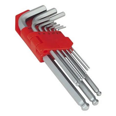 Taparia Hex Allen Key Sets Blade Material Chrome Vanadium Steel At Rs