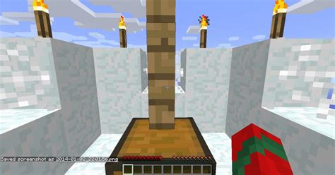 Snow Fortress Survival Minecraft Map