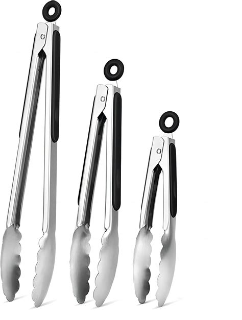 Amazon Scissor Tongs Heavy Duty Stainless Steel Kitchen Tongs For