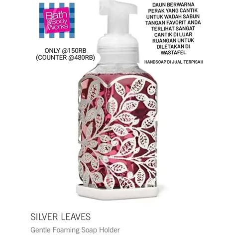 Jual HAND SOAP HOLDER TEMPAT SABUN CAIR FOAM GEL BATH AND BODY WORKS BBW Shopee Indonesia