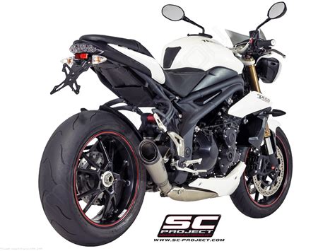 S Exhaust By Sc Project Triumph Speed Triple T Lt T