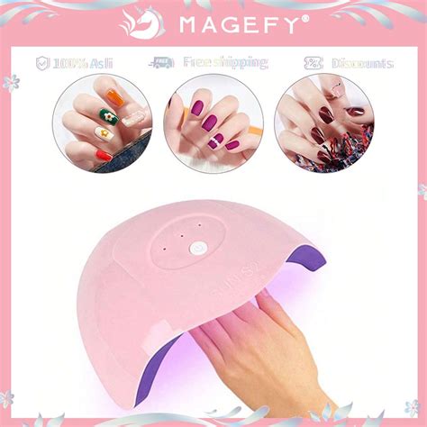 Jual Magefy W Uv Led Nail Drying Lamp Nail Phototherapy Machine