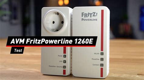 AVM FritzPowerline 1260E Wie Gut Ist Der AVM Adapter YouTube