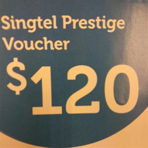 Singtel Prestige Voucher Tickets Vouchers Vouchers On Carousell