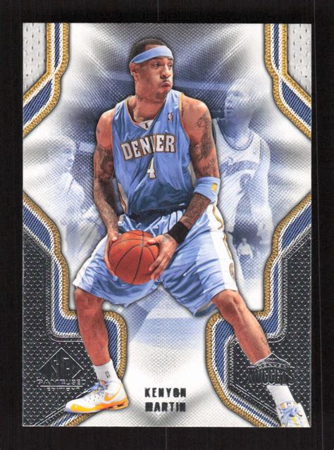 Sp Game Used Kenyon Martin Denver Nuggets Ebay