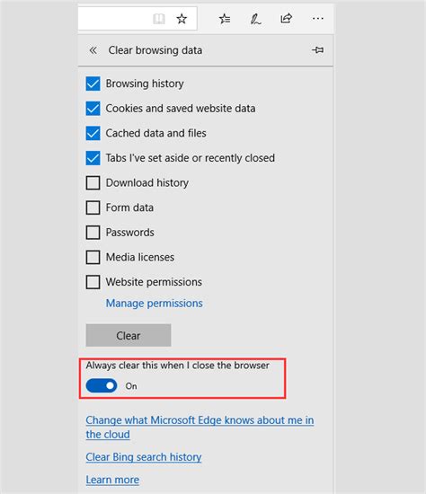 Ways To Clear Browsing History On Internet Explorer Microsoft Edge