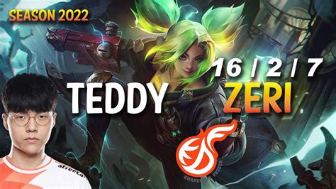 Kdf Teddy Zeri Vs Yasuo Adc Kr Ranked Youtube