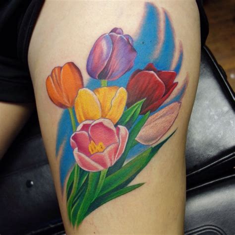 Tatuaje Tulip Tattoo Modele De Tatuaje Cool Tulip