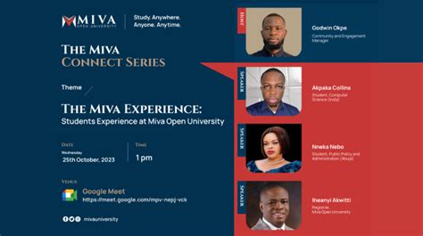 The Miva Experience: Students Experience at Miva Open University - Miva ...