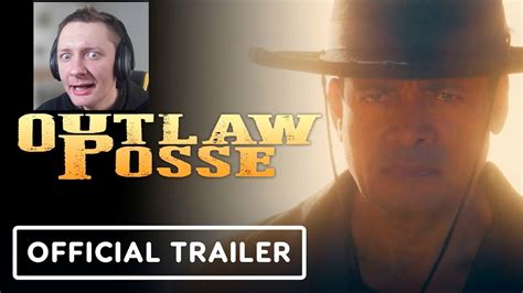 Outlaw Posse 2024 Официальный Трейлер Отряд преступников новый