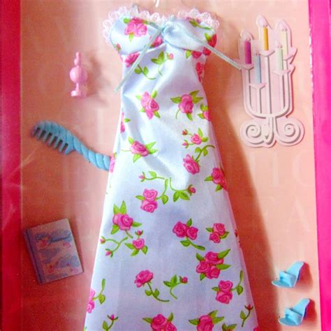 Barbie Fashion Avenue LINGERIE New In Box Vintage Bed Of Roses Nightgown NRFB Barbie Doll