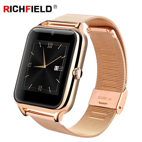 Smart Watch Men SIM Card Metal Bluetooth Phone Watch Sport Watches ...