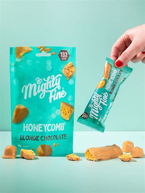 Mighty Fine White Honeycomb Bars X G X G Blonde Chocolate Blonde Chocolate X G