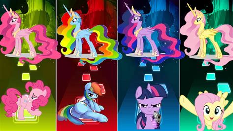 Princess Pinkiepie Princess Rainbow Dash Princess Twilight Sparkle