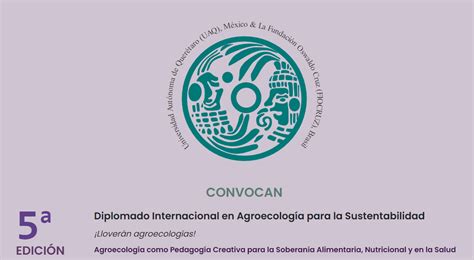 Instituciones Diplomado Internacional en Agroecología para la