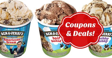 Ben & Jerry's Ice Cream Coupons December 2024 (NEW $1/2 Coupon)