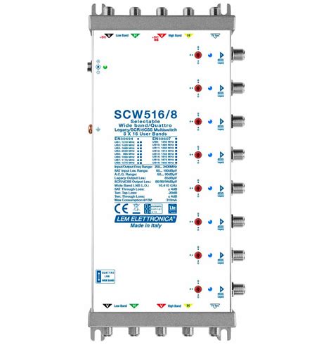 Series SCW516 – LEM ELETTRONICA