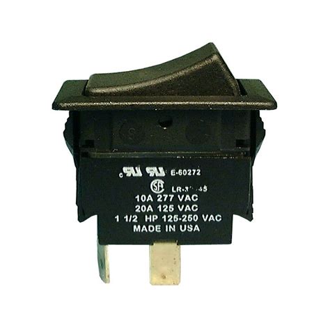 Philmore Heavy Duty Rocker Switch Dpst V Ac On Off