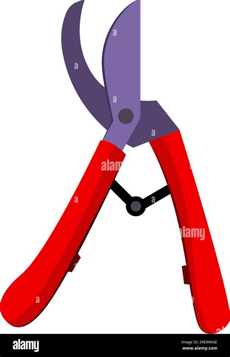 Pruning Scissors Vector Illustration Stock Vector Image Art Alamy