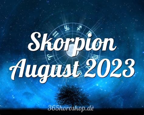 Horoskop Skorpion August 2023 Monatshoroskop Tarot