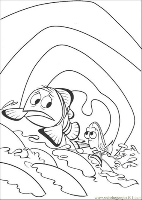 Finding Nemo Whale Coloring Page Clip Art Library