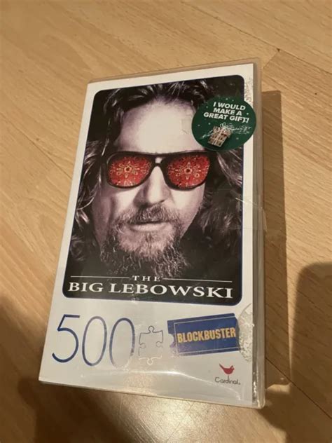 THE BIG LEBOWSKI 500 Piece Classic Movie VHS Blockbuster Jigsaw Puzzle