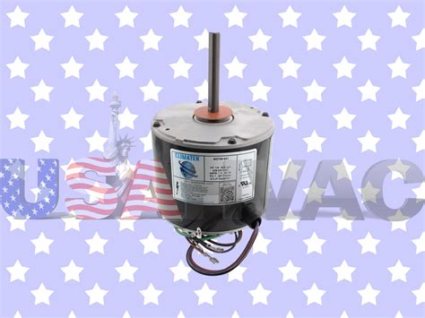 Mot12919 Climatek 1 6 Hp Condenser Fan Motor Replaces Trane American Standard Usa Hvac Supply