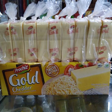 Jual Keju Prochiz Gold Cheddar Repack Shopee Indonesia