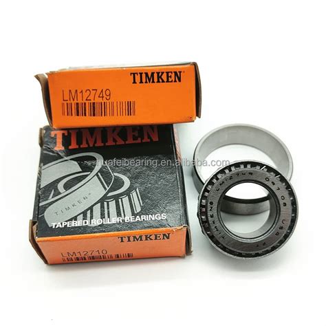 Original Timken High Quality Bearings Lm11749 10 Lm12749 10 Tapered