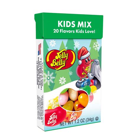 Jelly Belly Christmas Kids Mix Flip Top Box