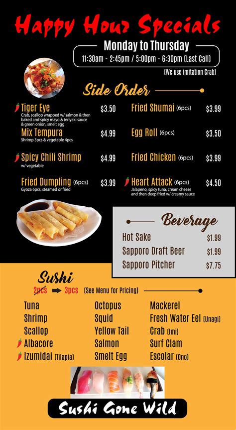 Happy Hour Special – SushiGoneWild