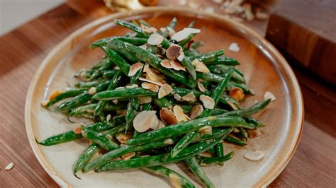 Haricots verts à lestragon et aux amandes 5 chefs dans ma cuisine