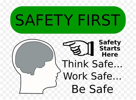 Safety First Pic Png Free Icons And Png Backgrounds Think Safe